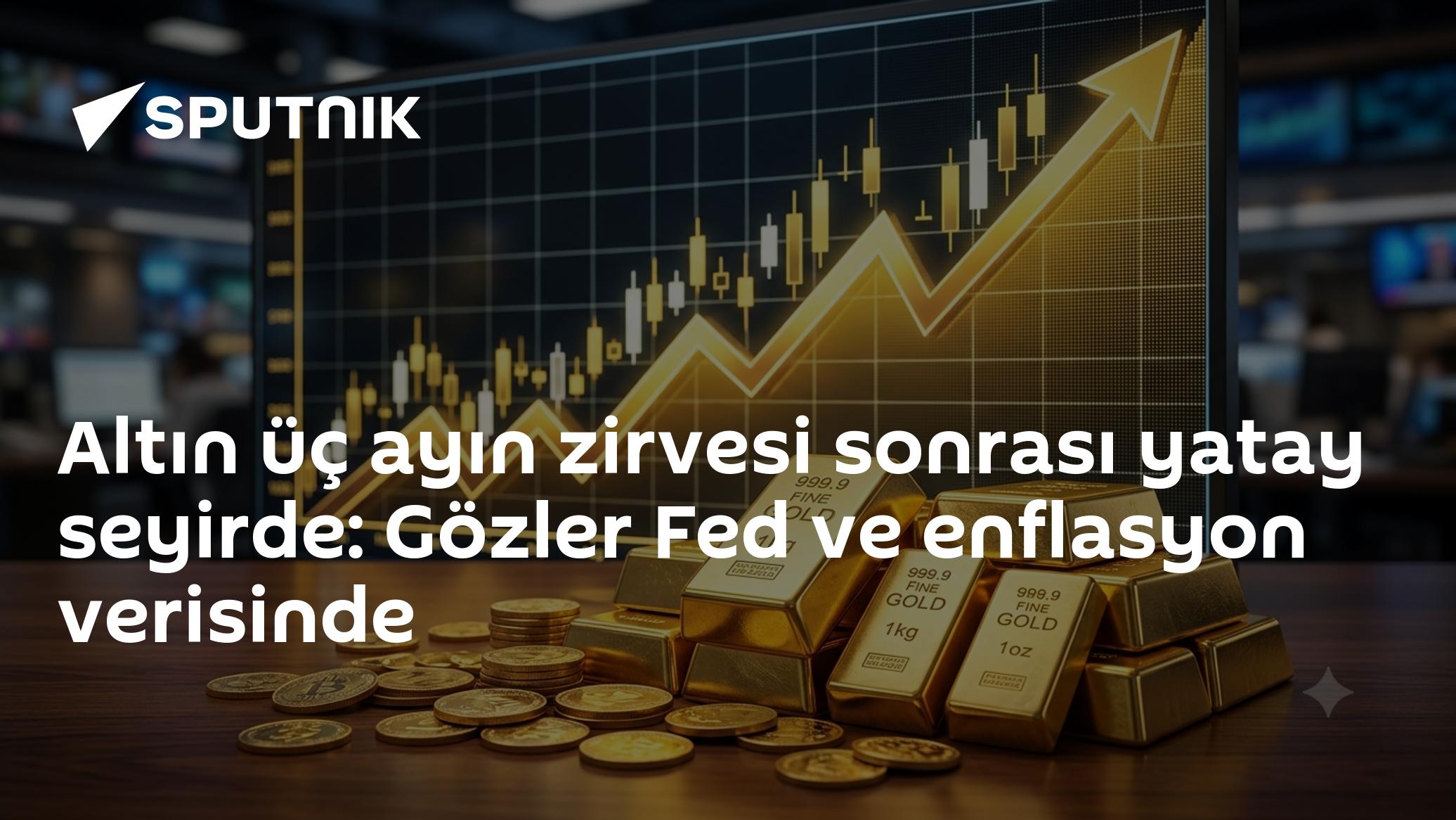 Altın üç ayın zirvesi sonrası yatay seyirde: Gözler Fed ve enflasyon verisinde