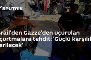 İsrail'den Gazze'den uçurulan uçurtmalara tehdit: 'Güçlü karşılık verilecek'