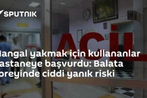 Mangal yakmak için kullananlar hastaneye başvurdu: Balata spreyinde ciddi yanık riski