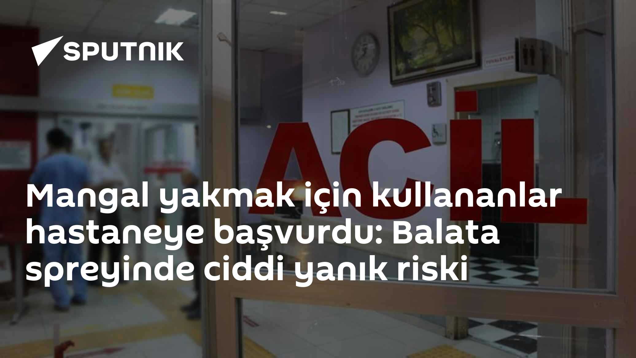 Mangal yakmak için kullananlar hastaneye başvurdu: Balata spreyinde ciddi yanık riski