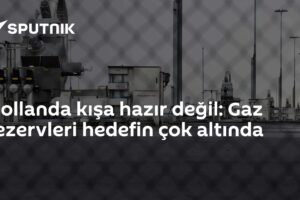 Hollanda kışa hazır değil: Gaz rezervleri hedefin çok altında