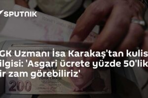 SGK Uzmanı İsa Karakaş'tan kulis bilgisi: 'Asgari ücrete yüzde 50'lik bir zam görebiliriz'