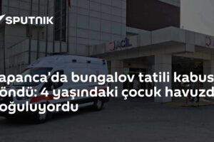 Sapanca'da bungalov tatili kabusa döndü: 4 yaşındaki çocuk havuzda boğuluyordu