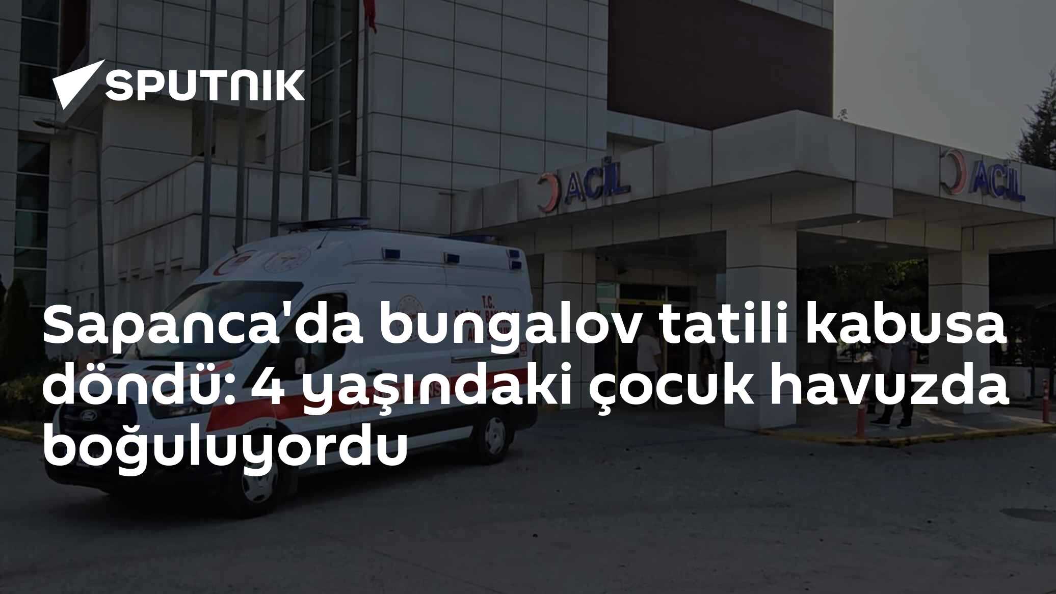 Sapanca'da bungalov tatili kabusa döndü: 4 yaşındaki çocuk havuzda boğuluyordu