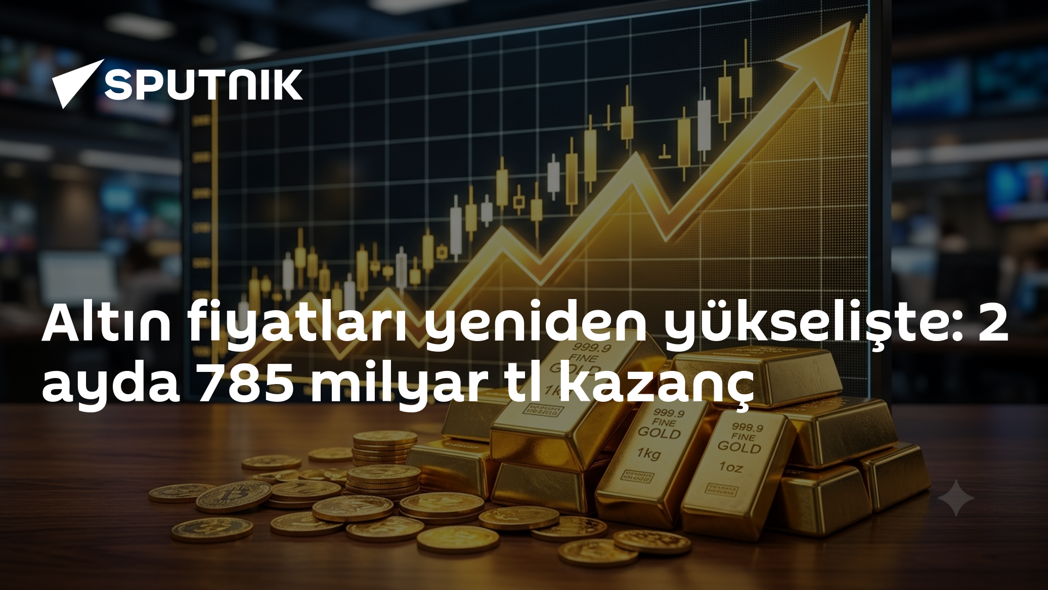 Altın fiyatları yeniden yükselişte: 2 ayda 785 milyar tl kazanç