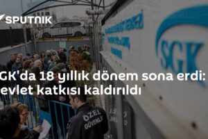 SGK'da 18 yıllık dönem sona erdi: Devlet katkısı kaldırıldı