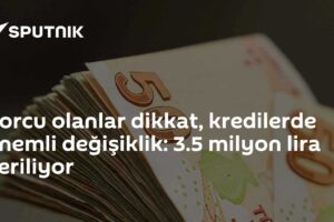 Borcu olanlar dikkat, kredilerde önemli değişiklik: 3.5 milyon lira veriliyor