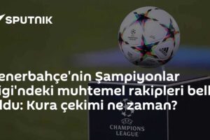 Fenerbahçe'nin Şampiyonlar Ligi'ndeki muhtemel rakipleri belli oldu: Kura çekimi ne zaman?
