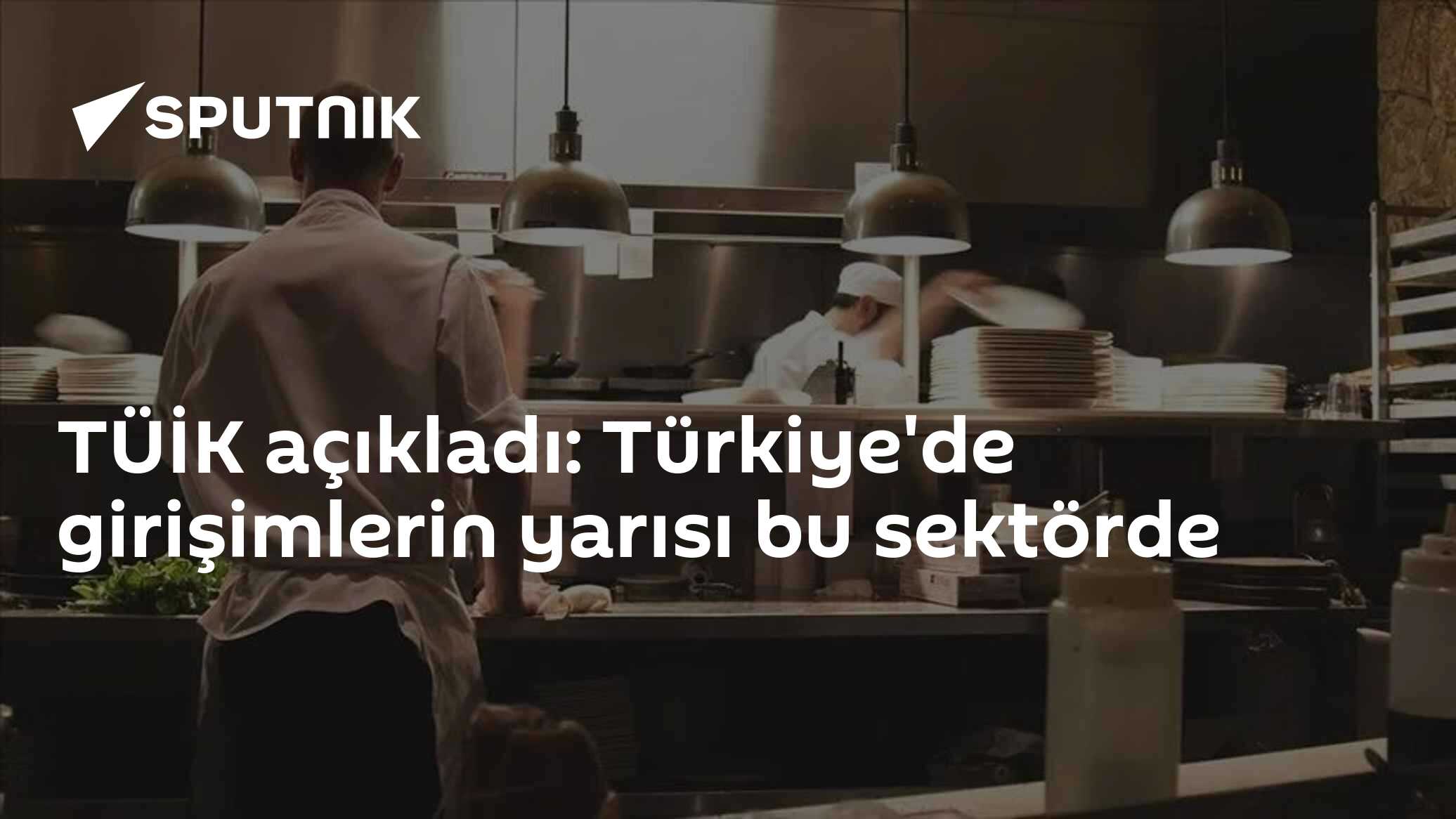 TÜİK açıkladı: Türkiye'de girişimlerin yarısı bu sektörde