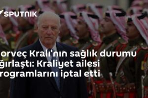 Norveç Kralı'nın sağlık durumu ağırlaştı: Kraliyet ailesi programlarını iptal etti