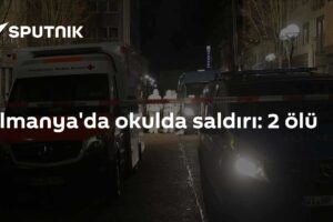Almanya'da okulda saldırı: 2 ölü
