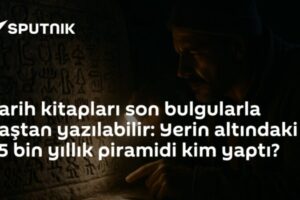 Tarih kitapları son bulgularla baştan yazılabilir: Yerin altındaki 25 bin yıllık piramidi kim yaptı?
