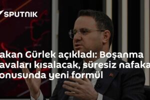 Bakan Gürlek açıkladı: Boşanma davaları kısalacak, süresiz nafaka konusunda yeni formül