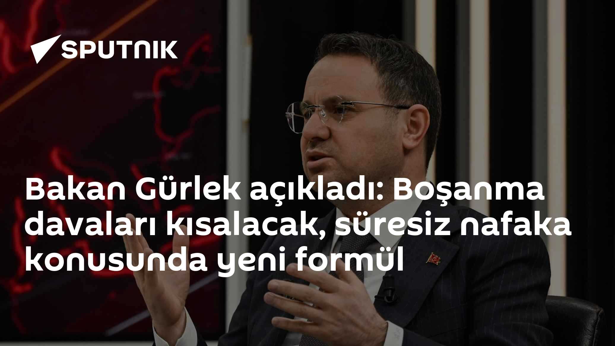 Bakan Gürlek açıkladı: Boşanma davaları kısalacak, süresiz nafaka konusunda yeni formül