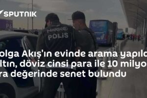 Tolga Akış'ın evinde arama yapıldı: Altın, döviz cinsi para ile 10 milyon lira değerinde senet bulundu
