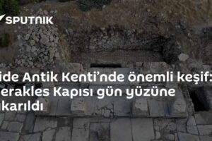 Side Antik Kenti’nde önemli keşif: Herakles Kapısı gün yüzüne çıkarıldı