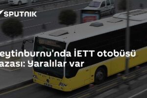 Zeytinburnu'nda İETT otobüsü kazası: Yaralılar var
