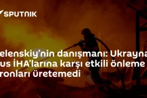 Zelenskiy’nin danışmanı: Ukrayna, Rus İHA’larına karşı etkili önleme dronları üretemedi