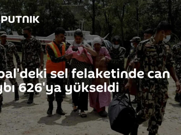 Nepal'deki sel felaketinde can kaybı 626'ya yükseldi