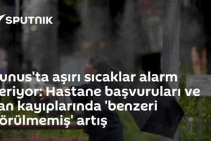 Tunus'ta aşırı sıcaklar alarm veriyor: Hastane başvuruları ve can kayıplarında 'benzeri görülmemiş' artış