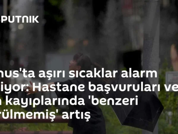 Tunus'ta aşırı sıcaklar alarm veriyor: Hastane başvuruları ve can kayıplarında 'benzeri görülmemiş' artış