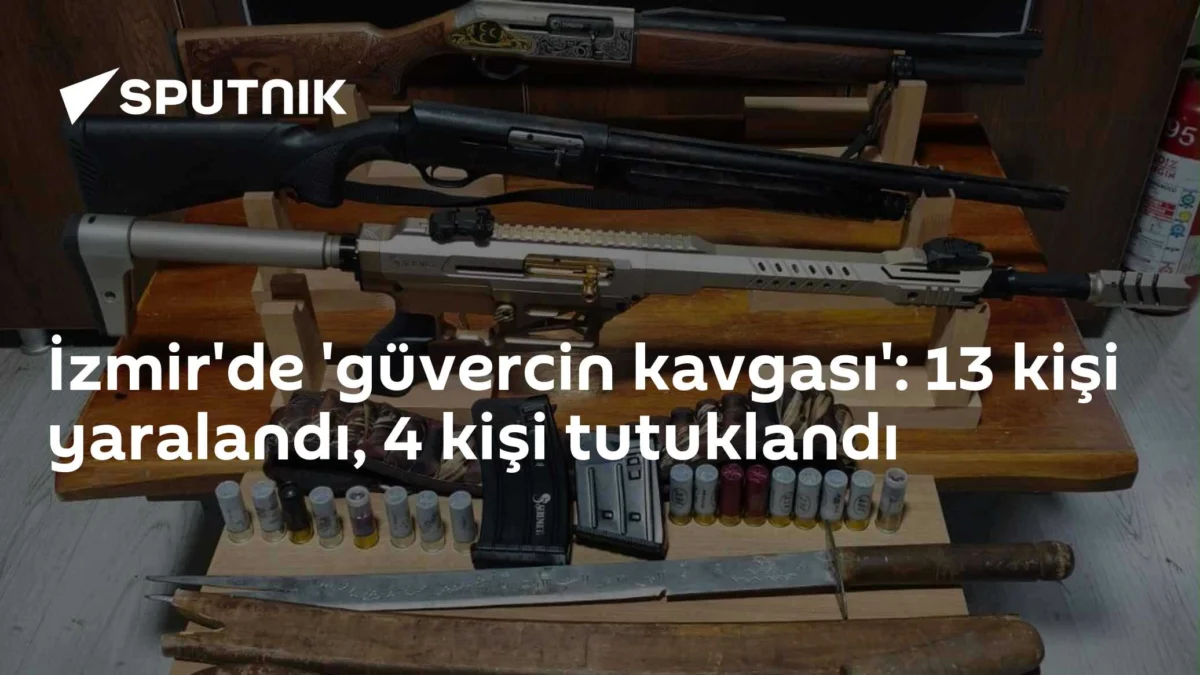 İzmir'de 'güvercin kavgası': 13 kişi yaralandı, 4 kişi tutuklandı