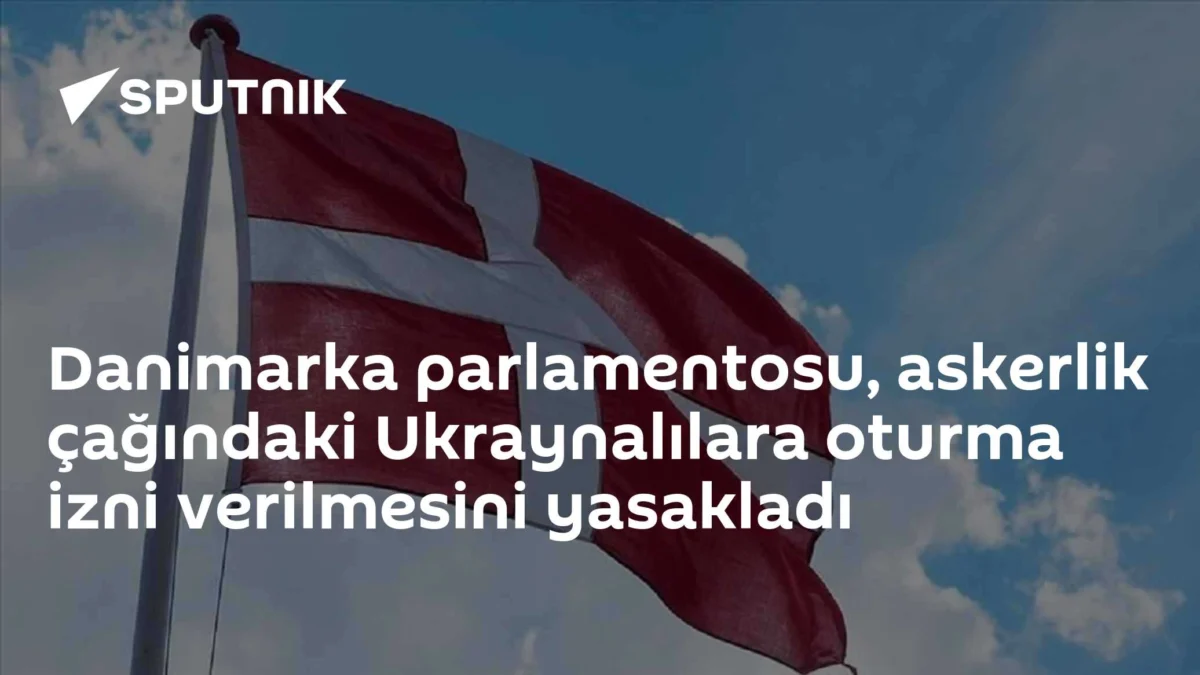 Danimarka parlamentosu, askerlik çağındaki Ukraynalılara oturma izni verilmesini yasakladı