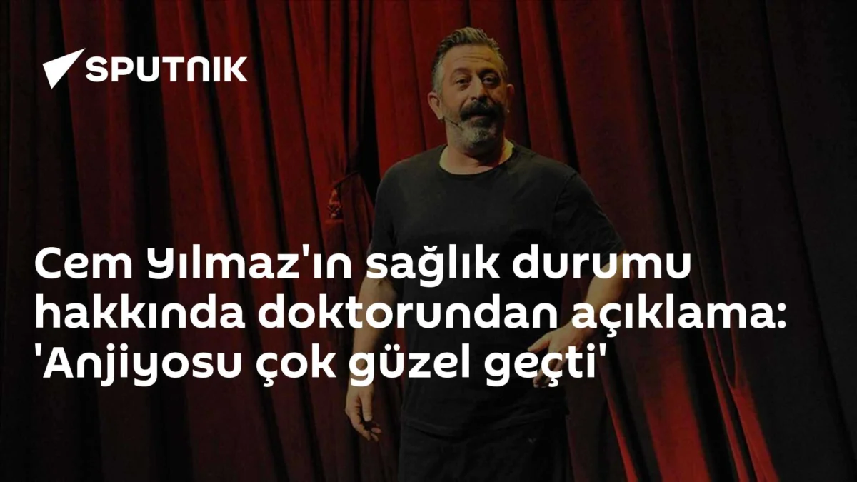 Cem Yılmaz'ın sağlık durumu hakkında doktorundan açıklama: 'Anjiyosu çok güzel geçti'