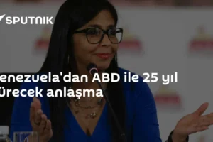 Venezuela'dan ABD ile 25 yıl sürecek anlaşma