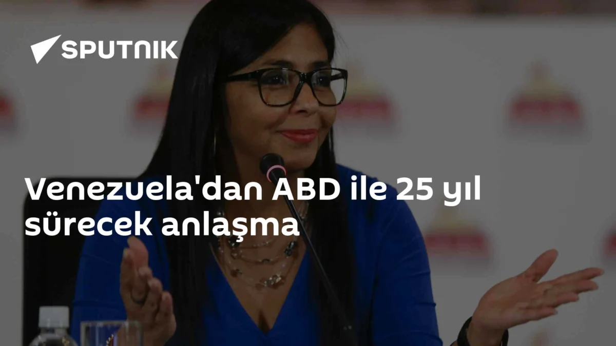 Venezuela'dan ABD ile 25 yıl sürecek anlaşma