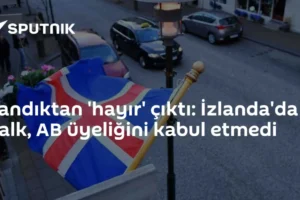 Sandıktan 'hayır' çıktı: İzlanda'da halk, AB üyeliğini kabul etmedi