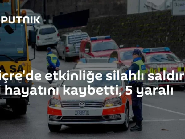 İsviçre'de etkinliğe silahlı saldırı: 1 kişi hayatını kaybetti, 5 yaralı
