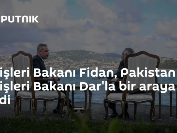 Dışişleri Bakanı Fidan, Pakistan Dışişleri Bakanı Dar'la bir araya geldi