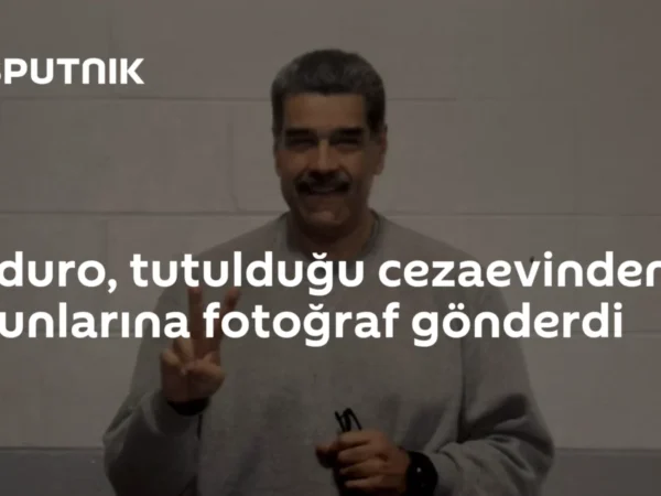 Maduro, tutulduğu cezaevinden torunlarına fotoğraf gönderdi