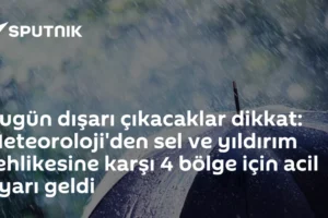 Bugün dışarı çıkacaklar dikkat: Meteoroloji'den sel ve yıldırım tehlikesine karşı 4 bölge için acil uyarı geldi