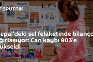 Nepal'deki sel felaketinde bilanço ağırlaşıyor: Can kaybı 903'e yükseldi