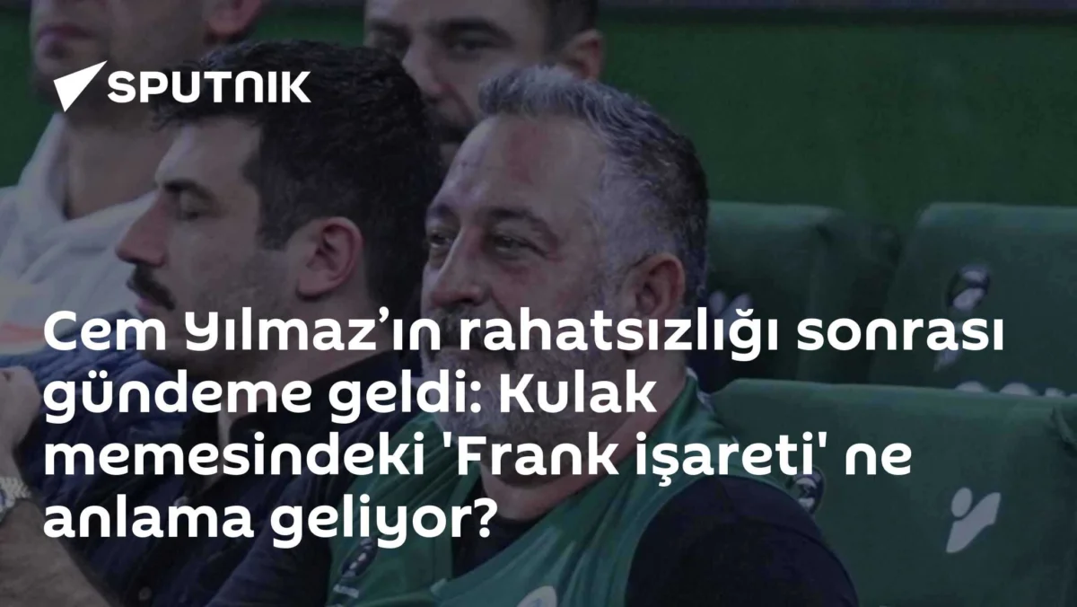 Cem Yılmaz’ın rahatsızlığı sonrası gündeme geldi: Kulak memesindeki 'Frank işareti' ne anlama geliyor?