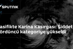 Pasifikte Karina Kasırgası: Şiddeti dördüncü kategoriye yükseldi