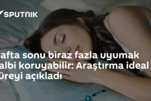 Hafta sonu biraz fazla uyumak kalbi koruyabilir: Araştırma ideal süreyi açıkladı