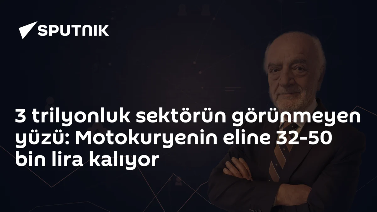 3 trilyonluk sektörün görünmeyen yüzü: Motokuryenin eline 32-50 bin lira kalıyor