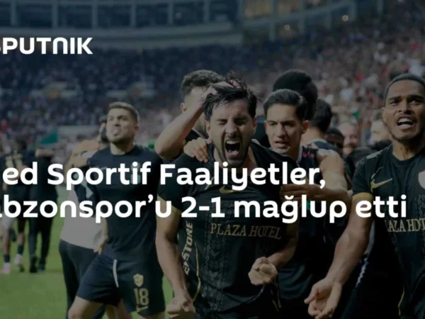 Amed Sportif Faaliyetler, Trabzonspor’u 2-1 mağlup etti