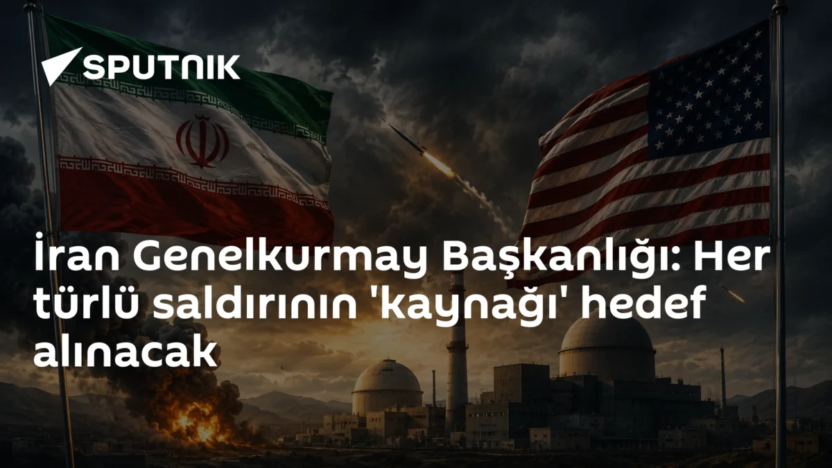 İran Genelkurmay Başkanlığı: Her türlü saldırının 'kaynağı' hedef alınacak