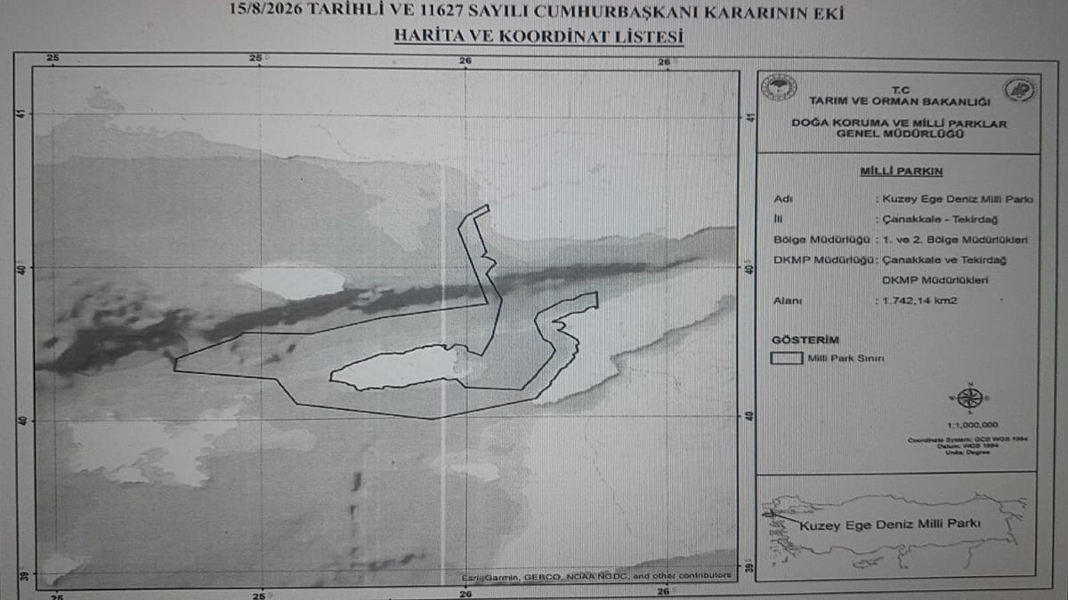 Yunanistan, Türkiye'nin Doğu Akdeniz ve Ege'deki yeni deniz parklarını 'yasa dışı' ilan etti