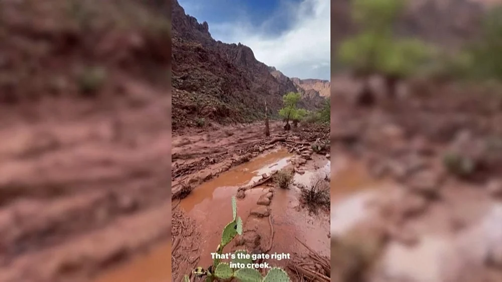 Grand Canyon'da sel: Phantom Ranch'ta 20'den fazla kişi kayıp