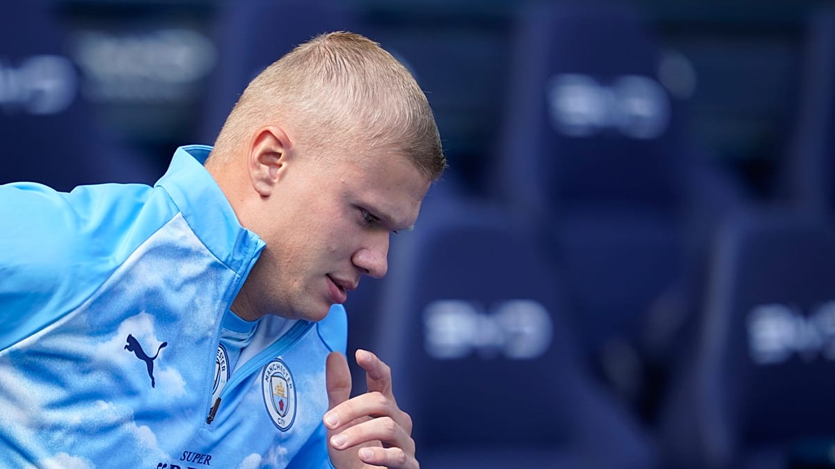 Erling Haaland, sezon öncesi imajını değiştirdi: Saçlarını kestirdi
