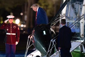 Trump, NATO Zirvesi ardından güvenlik tehdidi nedeniyle Air Force One’dan gizlice ayrıldığını doğruladı