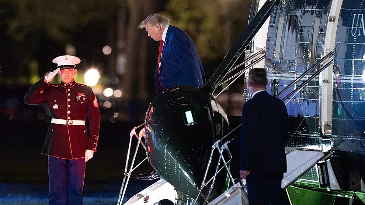 Trump, NATO Zirvesi ardından güvenlik tehdidi nedeniyle Air Force One’dan gizlice ayrıldığını doğruladı