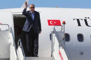 Erdoğan, Suudi Arabistan'a gitti