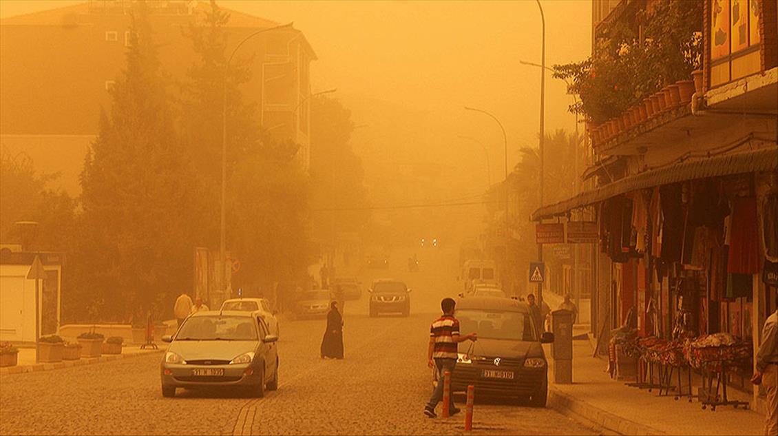 Meteoroloji’den bölge kentleri için toz taşınımı uyarısı
