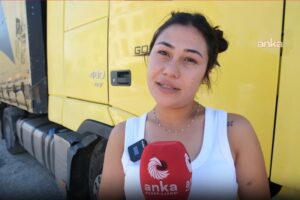 Tır şoförü Keziban: Bu mesleği erkeklerden daha iyi yapıyoruz